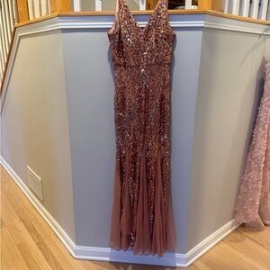 Night Way Collections Rose Sequin Prom Dress